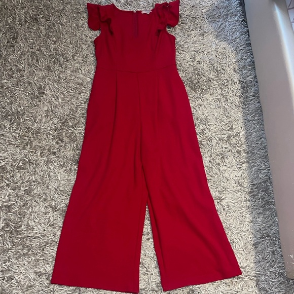 Xtraordinary Pants - Red jumpsuit size 11